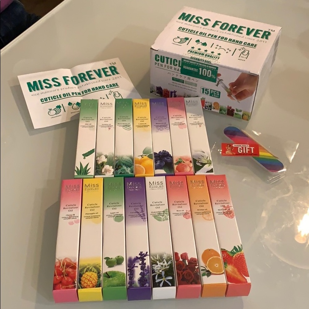Miss Forever cuticle oil pens - sealed box of 15